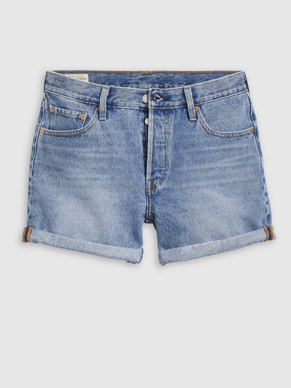Levi's 501 Rolled Women’s Shorts - Picture 4 of 7